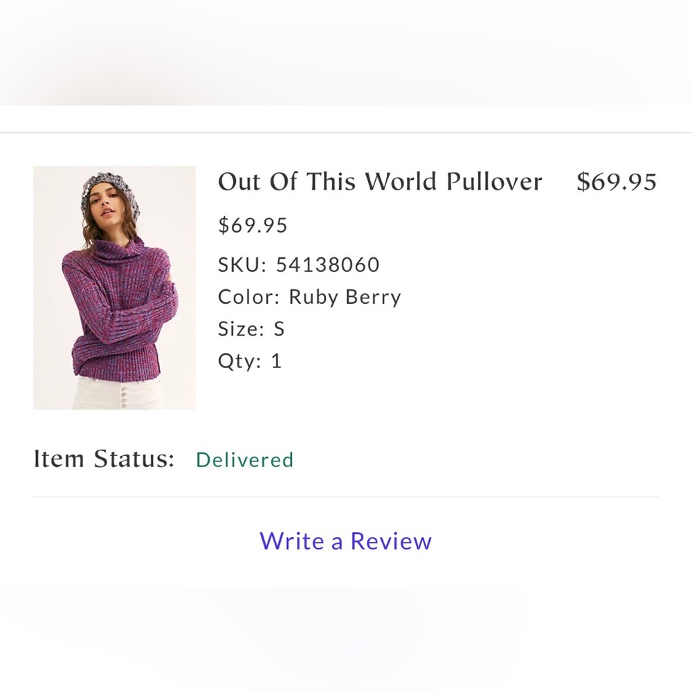 Free People Out of This World Sweater - Picture 4 of 7